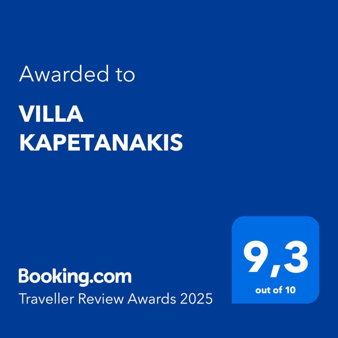 Villa Kapetanakis Redessan Exteriér fotografie